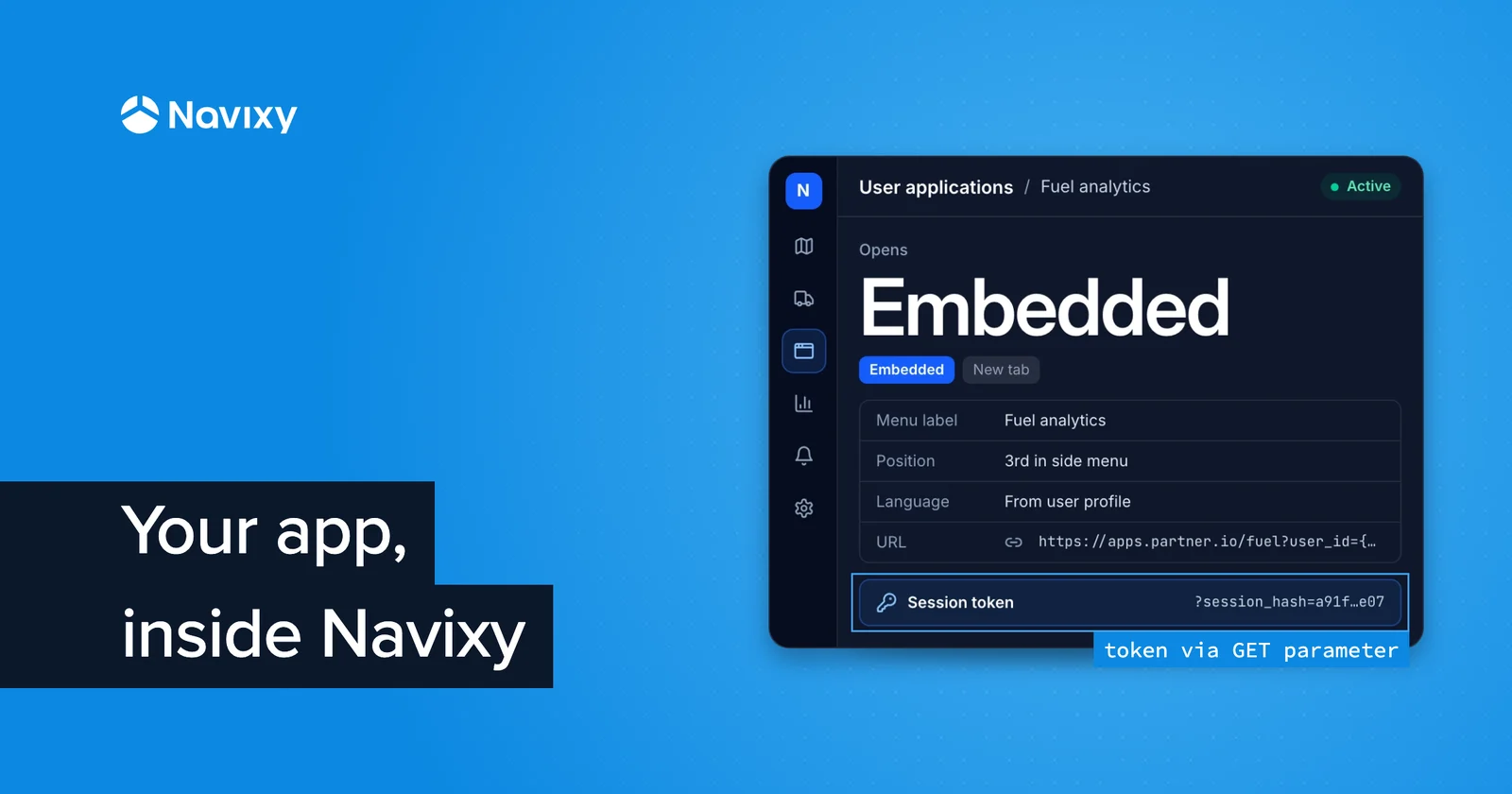 Make Navixy work for you: Introducing User Applications