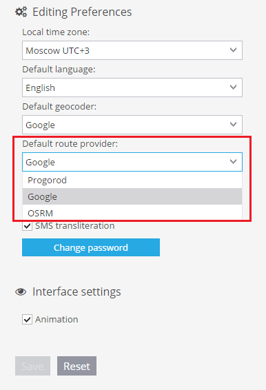 Route Planning: opportunities and choices Routers have extra settings and variable