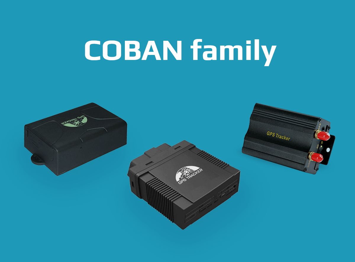 Coban GPS family: tracking devices for every needs