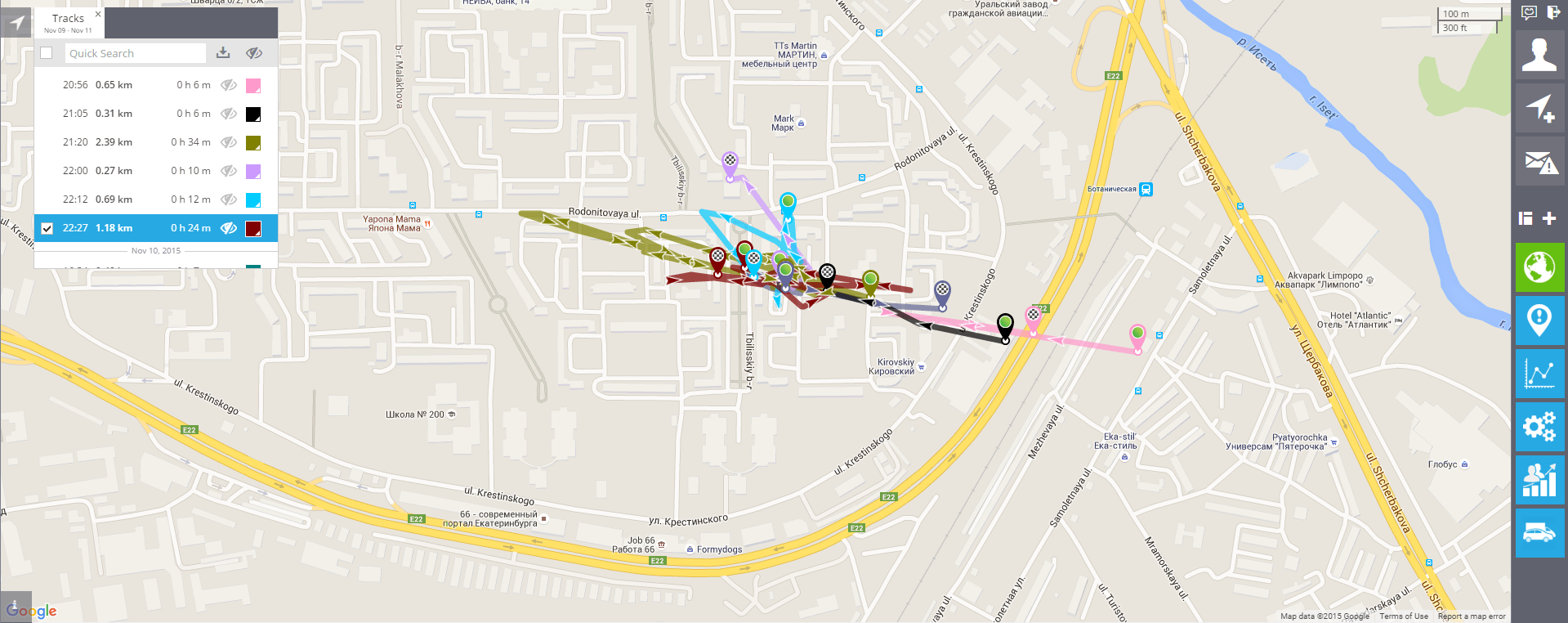 Coban GPS102 has much less accuracy when GPS signal is low