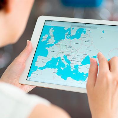Interface for GPS tracking