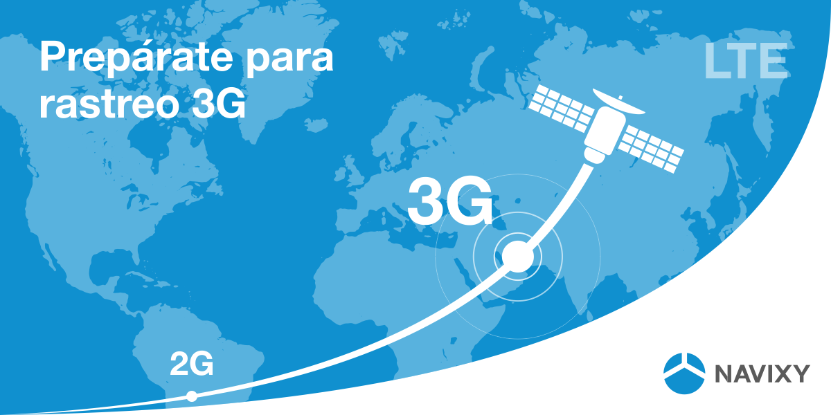 La era 3G en rastreo GPS está cerca, 2G desaparece del mercado