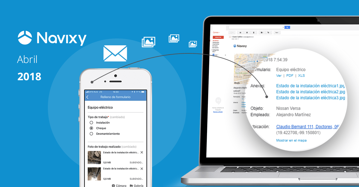Actualizaciónes de Navixy para abril de 2018