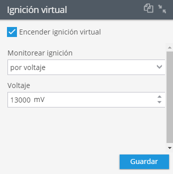 Encendido virtual configuración