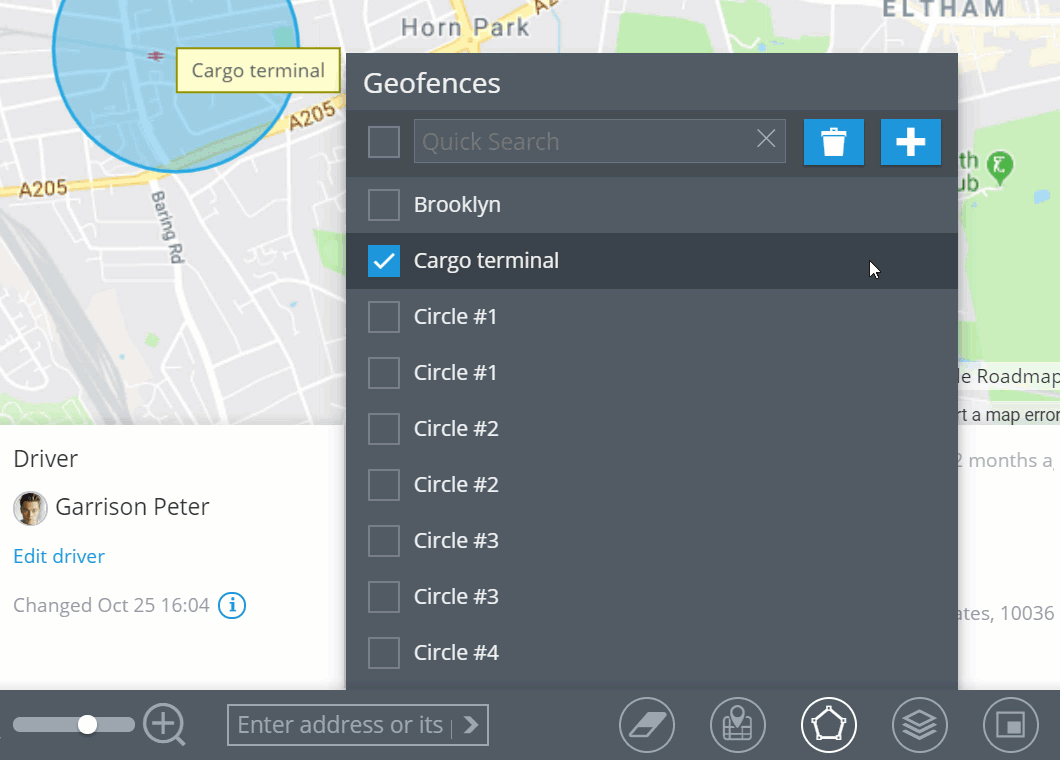 Geofences-tags