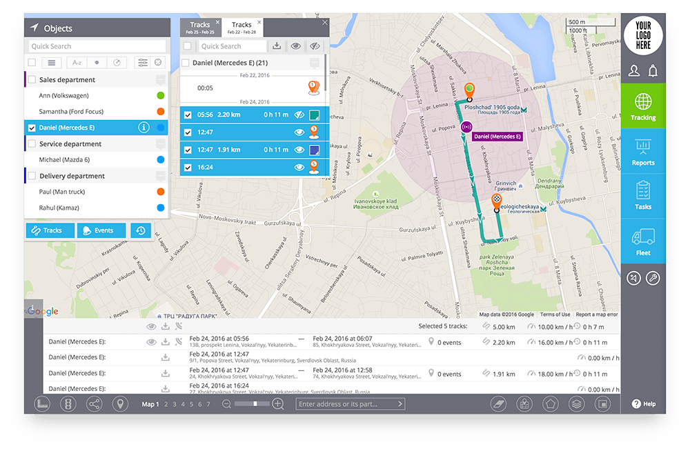 GPS Tracking Software Features Navixy