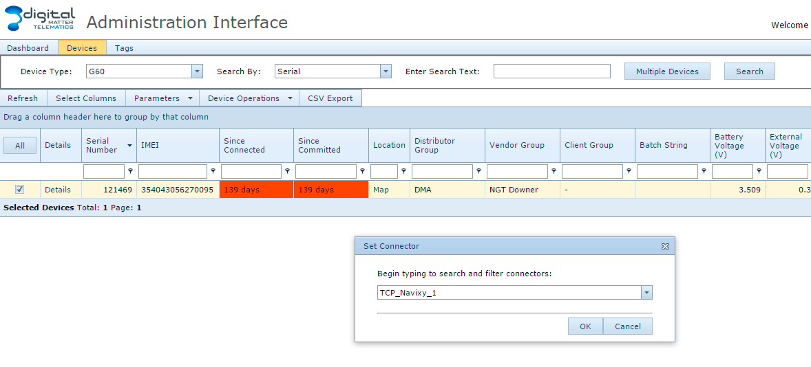 Set Connector