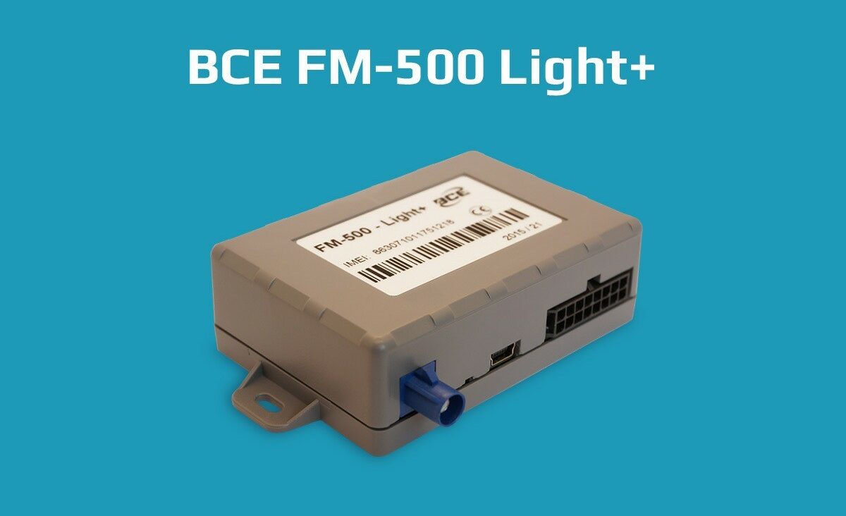 BCE FM-500 Light+ as a solution for fleet management