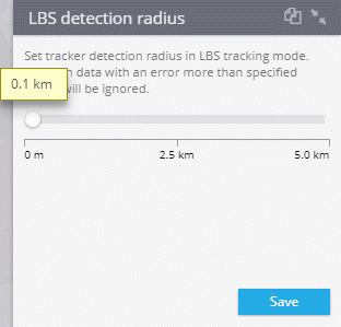 Navixy update: October 2017 LBS detection radius
