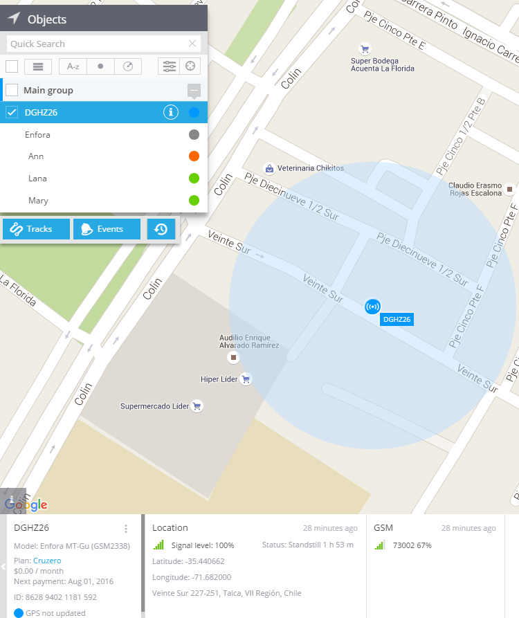 LBS or Cell-ID location