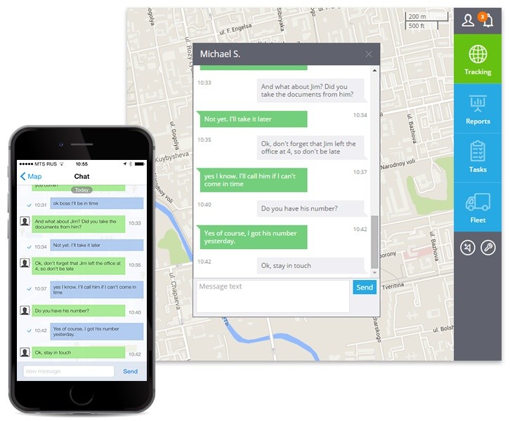 Meet X-GPS Monitor Chat for iOS