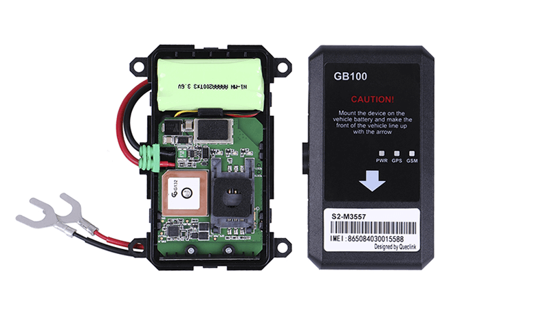 Queclink GB100 — a new GPS tracker for insurance telematics that reconstructs traffic accidents Appearance and under-the-hood