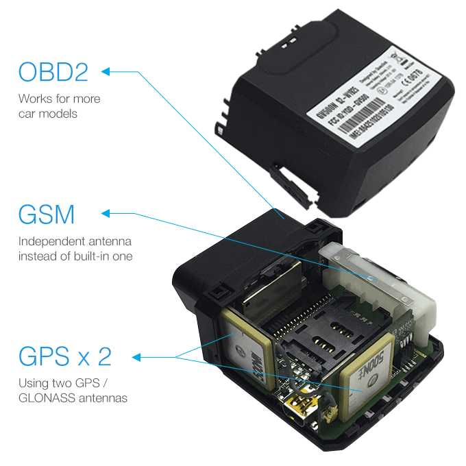 Queclink GV500 is a “plug and play” vehicle GPS tracker