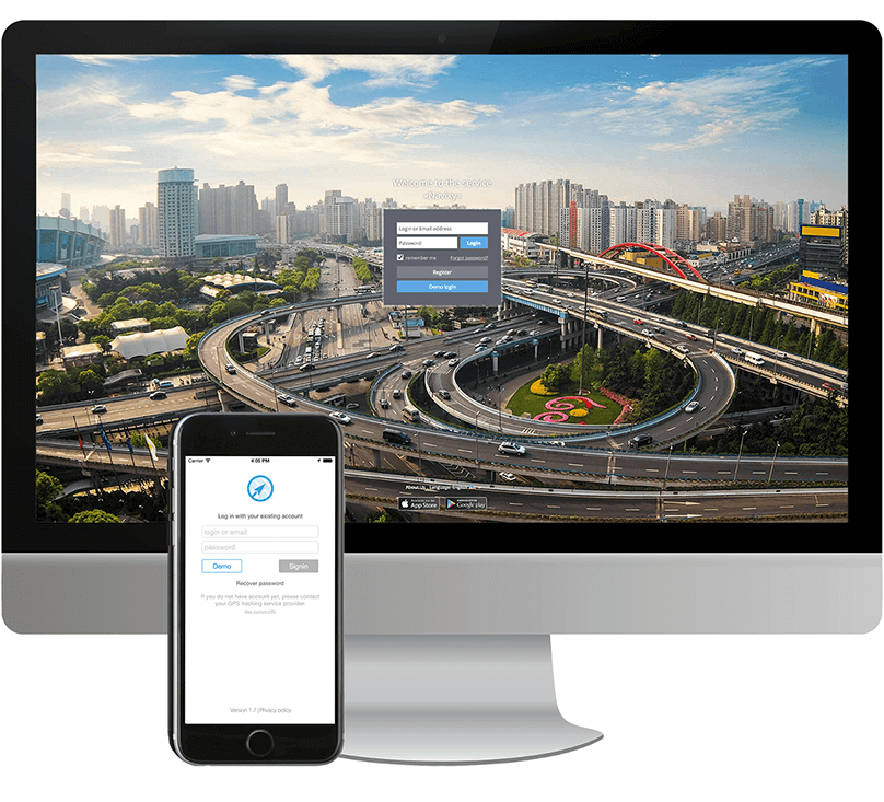 Login Web-interface demo