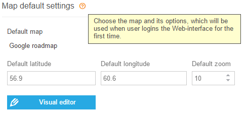 Available maps Available maps