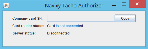 Navixy Tacho Authorizer
