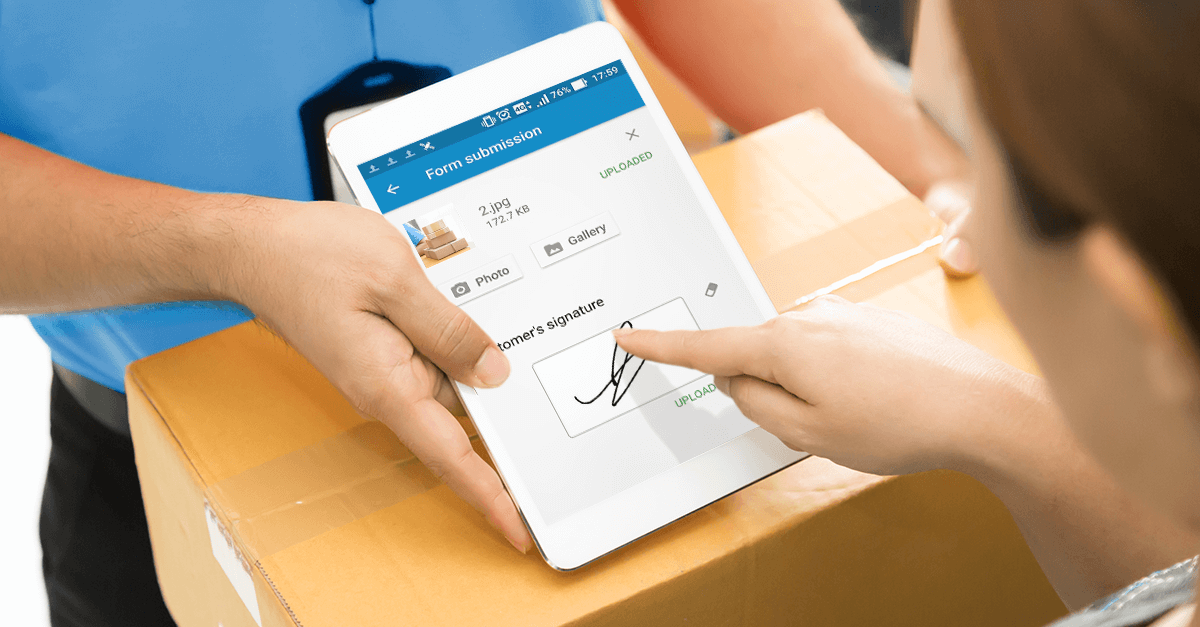 New feature "Attachments": instantly send photos, files and electronic signatures from “fields” to office