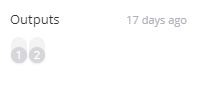 Outputs management Outputs management