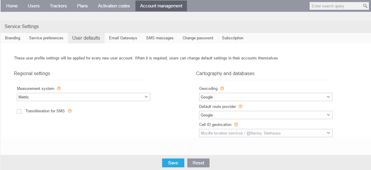 Configuraciones regionales