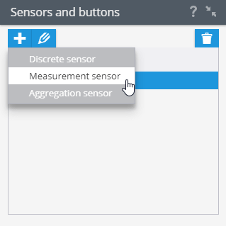 Sensors management Sensors management