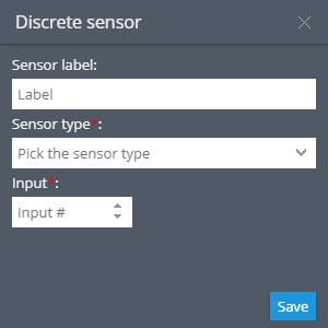 Discrete sensor