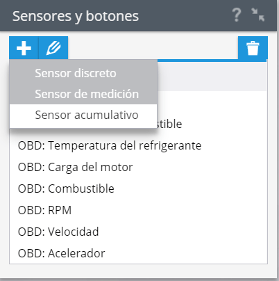 Sensor acumulativo