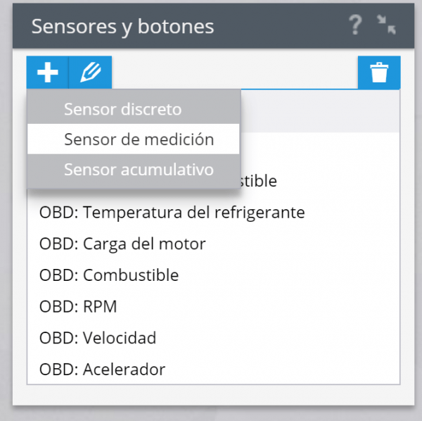 Sensor de medición