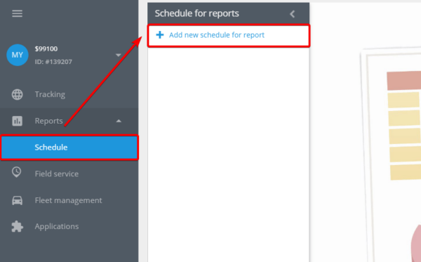 Scheduled reports
