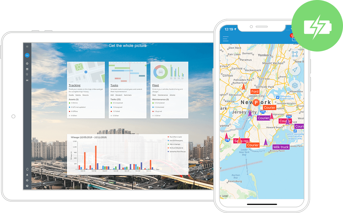 Software de gestão e controle de equipes externas