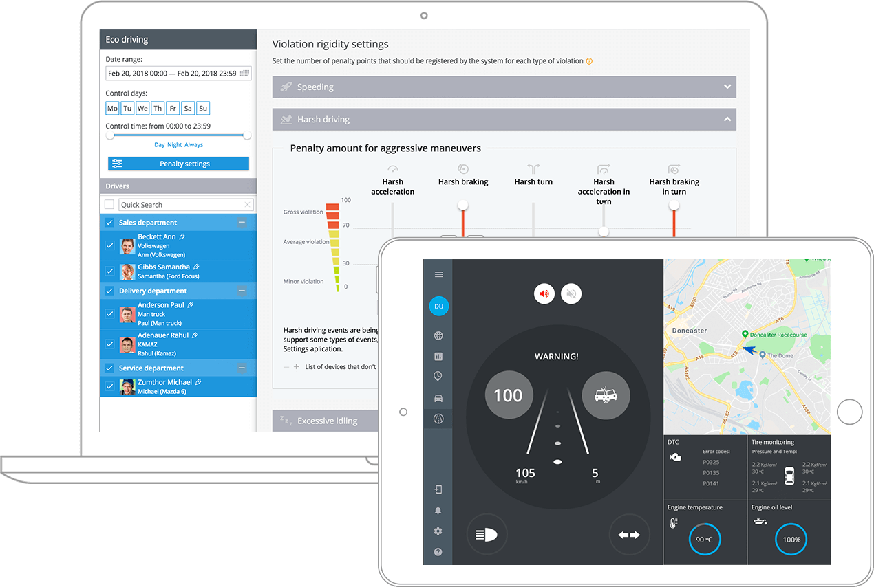 Fleet Management Solution for Transportation and Logistics