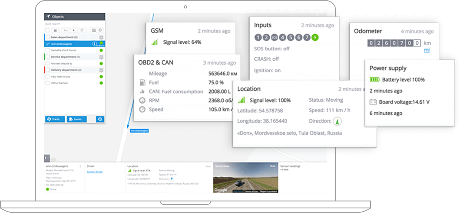 O mais moderno sistema de Rastreamento GPS O mais moderno sistema de Rastreamento GPS
