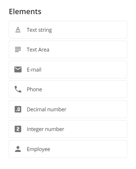 Custom fields