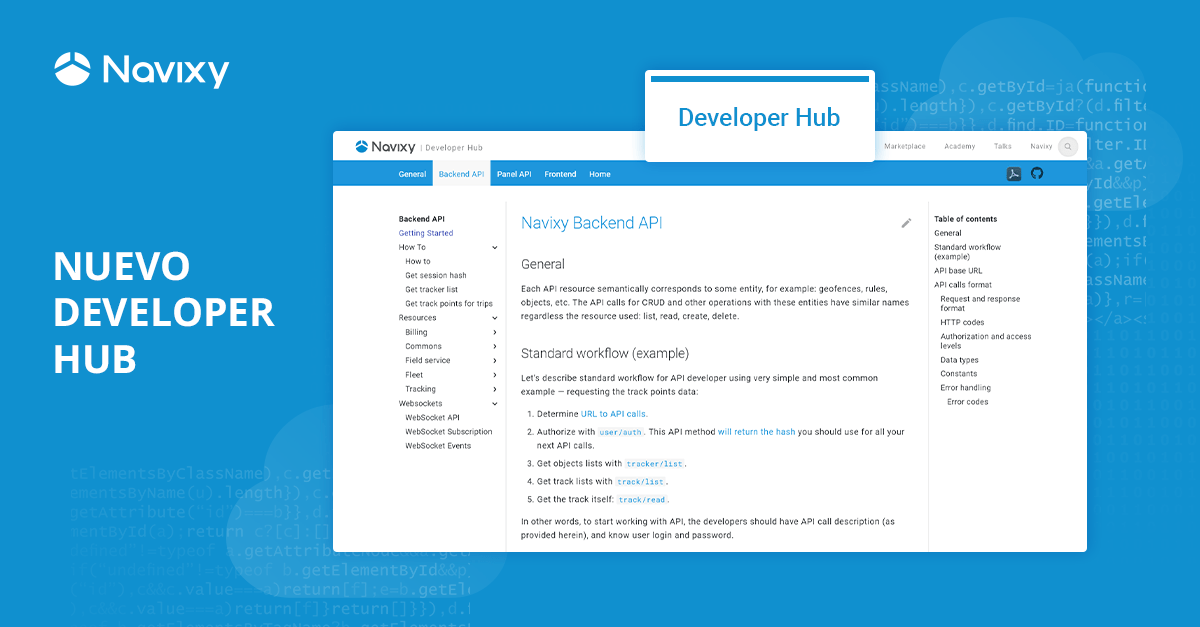 Actualizaciones del Developer Hub: desarrolle e integre soluciones personalizadas