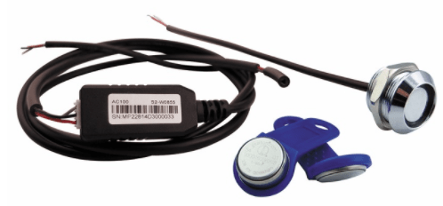 Lector de huella digital y otros identificadores del conductor en Navixy Queclink 1-Wire iButton kit imagen
