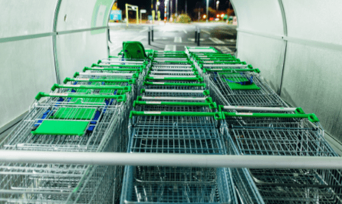 Shopping carts image