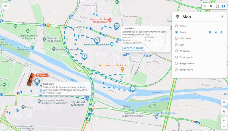 Major Navixy update: welcome a whole new GPS tracking experience Map tools gif
