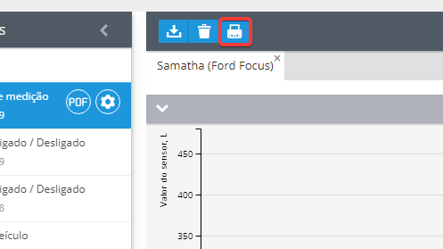 De operações com relatórios De operações com relatórios