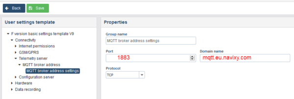 MQTT device activation