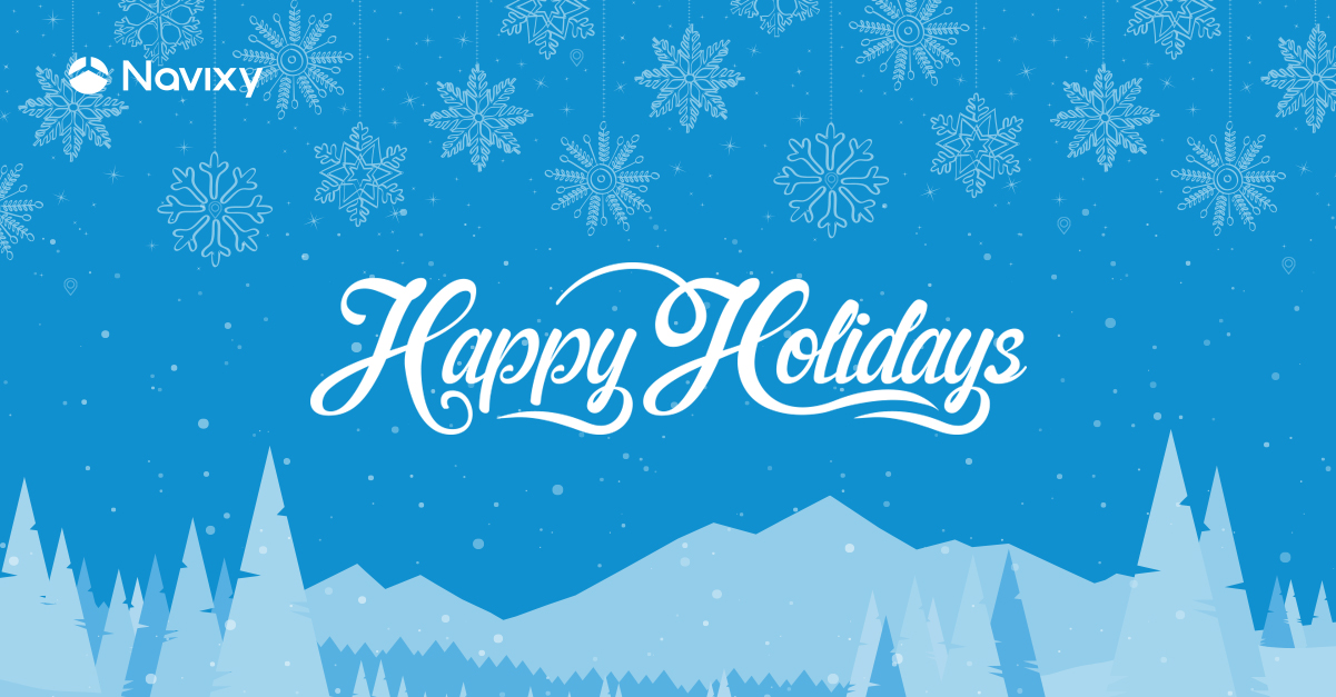 Happy Holidays! Our message to you and holiday support schedule