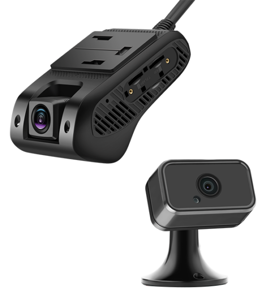 JC400 road- and driver-facing cameras