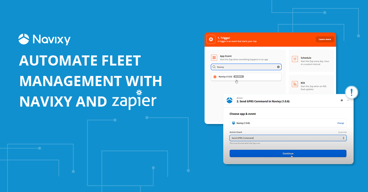 No-code fleet management automation with Navixy and Zapier