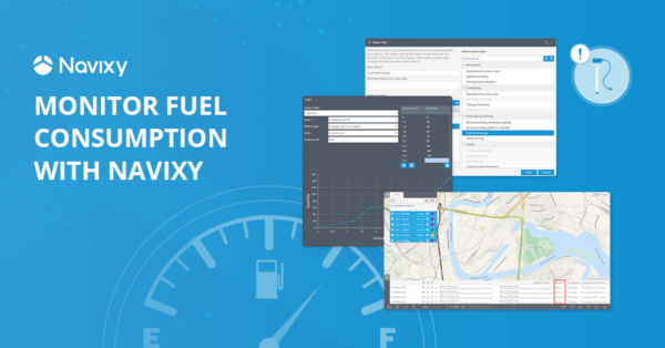 monitor fuel level with navixy