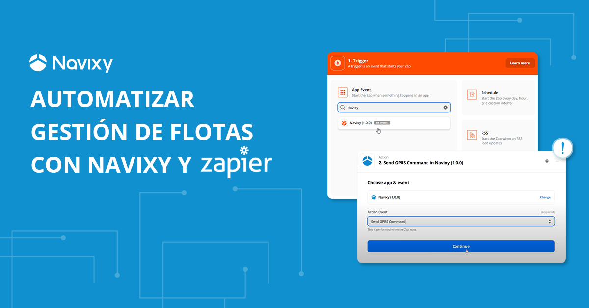 Automatización de gestión de flotas sin código con Navixy y Zapier