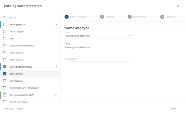 Create rule rules-creation-device-type-name