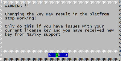 Automatic installation warning