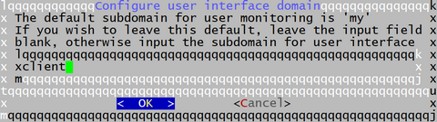 Automatic installation ui-domain