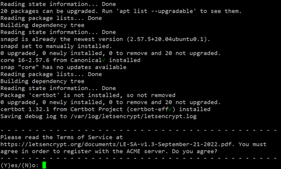 Automatic installation Automatic installation
