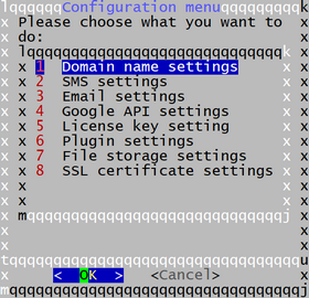 Advanced configuration Advanced configuration