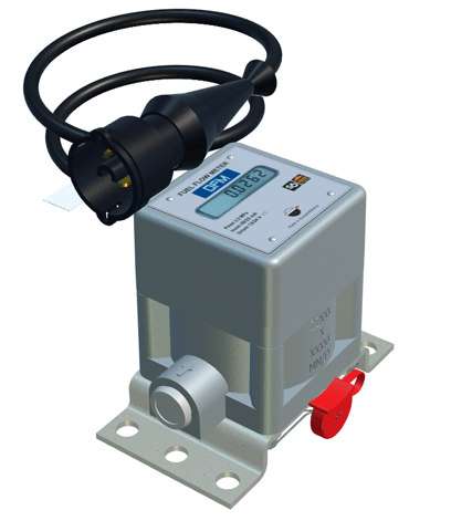 Single-chamber flow meter