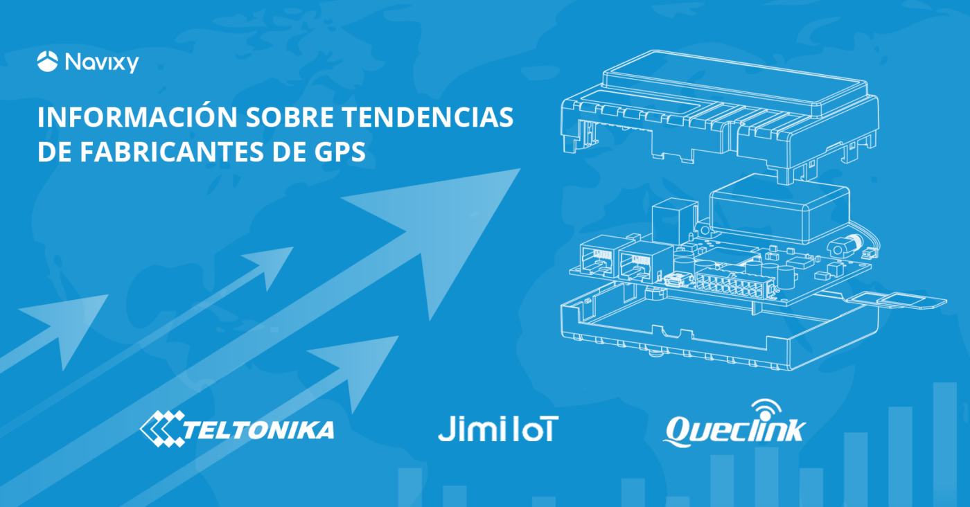 Tendencias y datos de fabricantes de GPS